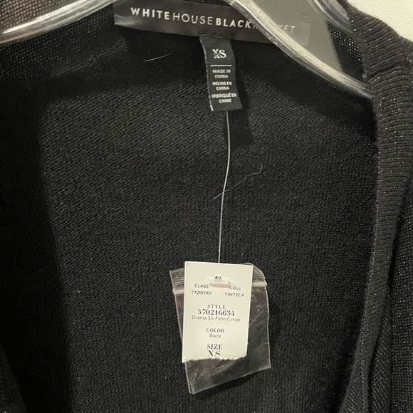 WHBM NWT sparkle open cardigan - Picture 5 of 5